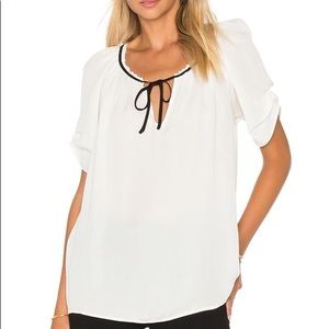 Joie Tempe white blouse m